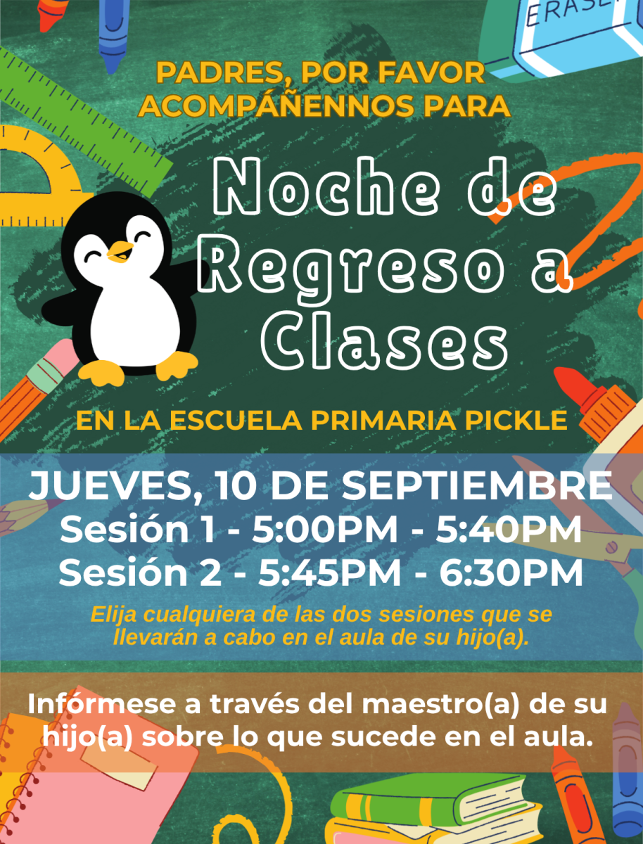 back to school flyer